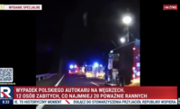 Tragiczny wypadek polskiego autokaru na Węgrzech. Zginęło 12 osób