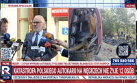 Nowe informacje MSZ po wypadku polskiego autokaru na Węgrzech