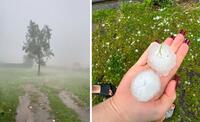 gradobicie przeszło nad Warmińsko-mazurskim