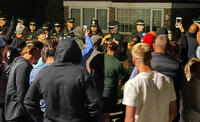 protesty w Wielkiej Brytanii