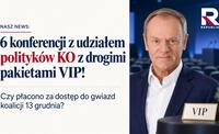 6 konferencji z udziałem polityków KO