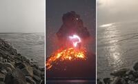 efekt wulkanu Anak Krakatau?