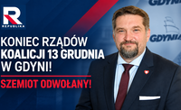 Koniec rządów koalicji 13 grudnia w Gdyni, Szemiot odwołany