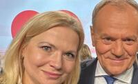 Monika Piątkowska i Donald Tusk
