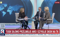 Marcin Horała i Urszula Pasławska komentowali w Republice atak na Akademię Wymiaru Sprawiedliwości oraz działania Waldemara Żurka.