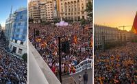 demonstracje w Hiszpanii