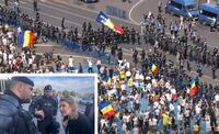 protesty w Rumunii
