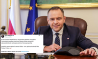 Karol Nawrocki z życzeniami dla żołnierzy WOT