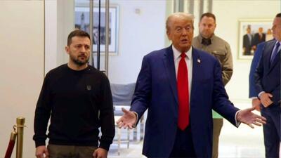 Donald Trump i Wołodymyr Zełenski