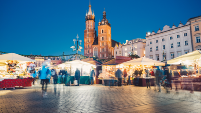 Kraków - centrum miasta