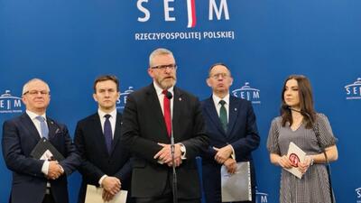 O kandydacie Koalicji Obywatelskiej Tuska polityk wypowiedział się w bardzo dosadnych i ostrych słowach