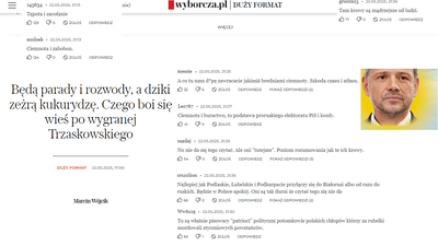 Duży Format - Wyborcza.pl (kolaż własny)