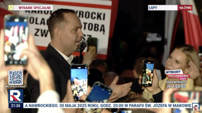 Karol Nawrocki Łapy