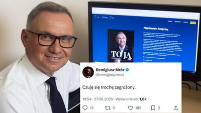 Mróz odpowiada prezydentowi, Duda reaguje w swoim stylu