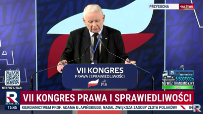 Kaczyński - kongres PiS