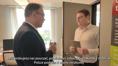 Wizytę polskiego polityka niemiecki europoseł zapamięta na długo