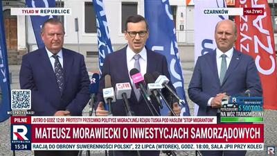 Mateusz Morawiecki w Czarnkowie