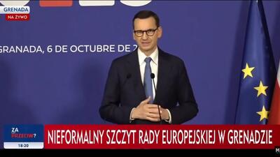 Mateusz Morawiecki ostrzegał przez paktem migracyjnym w Granadzie w 2023 roku
