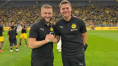 Jakub Błaszczykowski i Łukasz Piszczek BVB