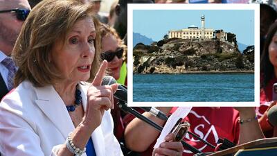 Nancy Pelosi kontra więzienie na Alcatraz