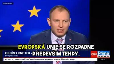 Ondřej Knotek ma raport. Miażdżacy dla poliytki UE