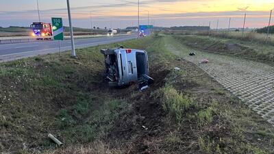 8 osób rannych w wyniku wypadku busa