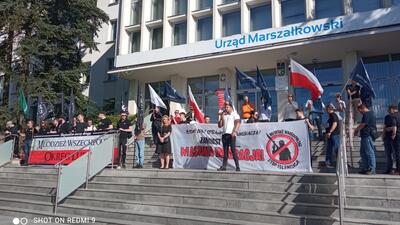 protest zielona góra