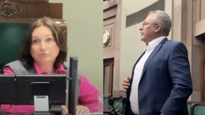 wielichowska, jakubiak, sejm Wielichowska krzyczała na posła Marka Jakubiaka