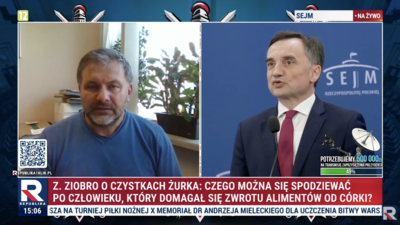 Zbigniew Ziobro konferencja Zbigniew Ziobro konferencja