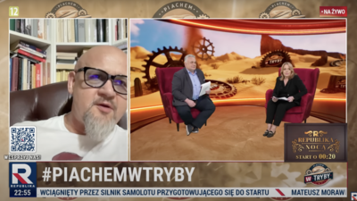 piachem w tryby, republika