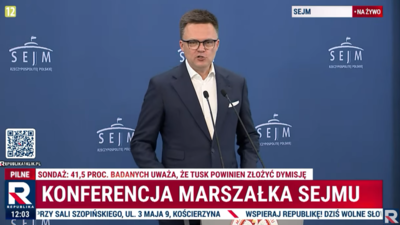 szymon hołownia konfefencja prasowa