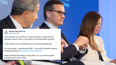 Morawiecki o zamachu stanu Morawiecki o zamachu stanu
