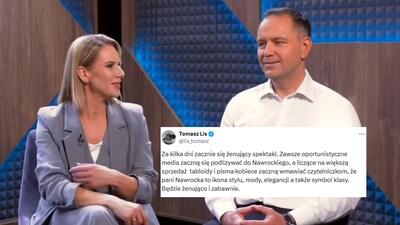 Tomasz Lis jak wróżbita w temacie pary prezydenckiej