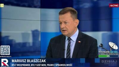 Mariusz Błaszczak o nauczaniu patriotyzmu w szkołach