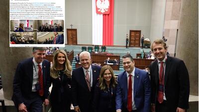 Amerykańska delegacja na zaprzysiężeniu Karola Nawrockiego