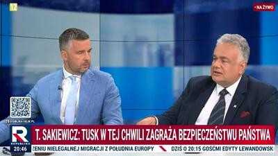 Michał Rachoń i Tomasz Sakiewicz gośćmi "Dzisiaj"