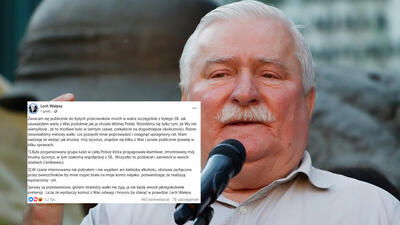 Lech Wałęsa z prośbą do esbeków