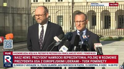 Marcin Przydacz i Rafał Leśkiewicz