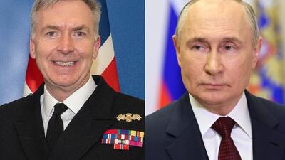 Tony Radakin, Władimir Putin