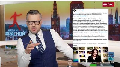 Michał Rachoń odpowiada na manipulacje TVN24