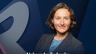 Aleksandra Fedorska w Radiu Republika
