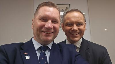 Przemysław Czarnek i Karol Nawrocki