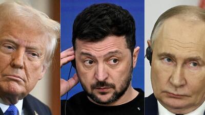Trump Zełenski Putin