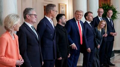 liderzy europejscy w Białym Domu