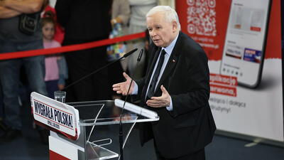 Jarosław Kaczyński w Opolu