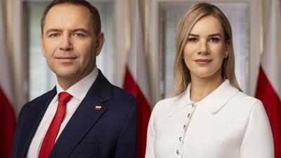 Karol Nawrocki i Marta Nawrocka
