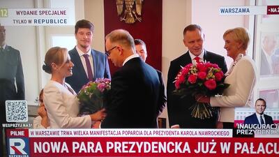 Nowa Para Prezydencka już w Pałacu