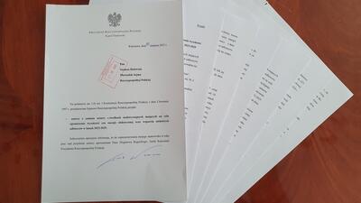 Projekt ustawy prezydenckiej mrożącej ceny prądu