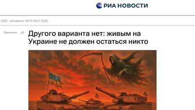Ria Novosti wzywają do eksterminacji Ukraińców