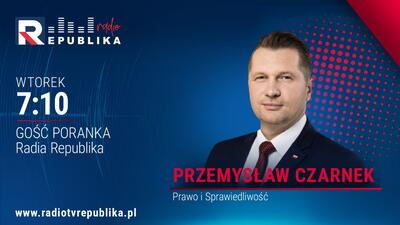 Przemysław Czarnek Radio Republika Przemysław Czarnek Radio Republika
